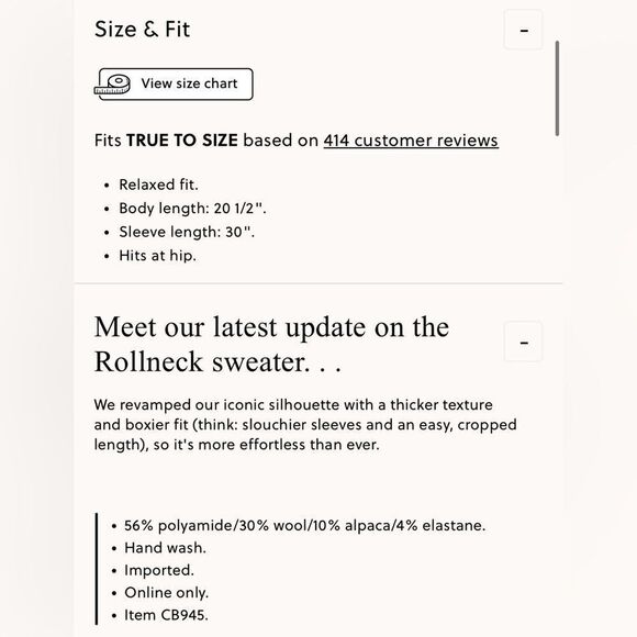 NWT J CREW Rollneck wool alpaca sweater in Supersoft yarn in black - Picture 5 of 5